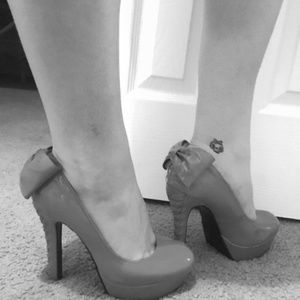Betsey Johnson Betseyville Red Corset Heels